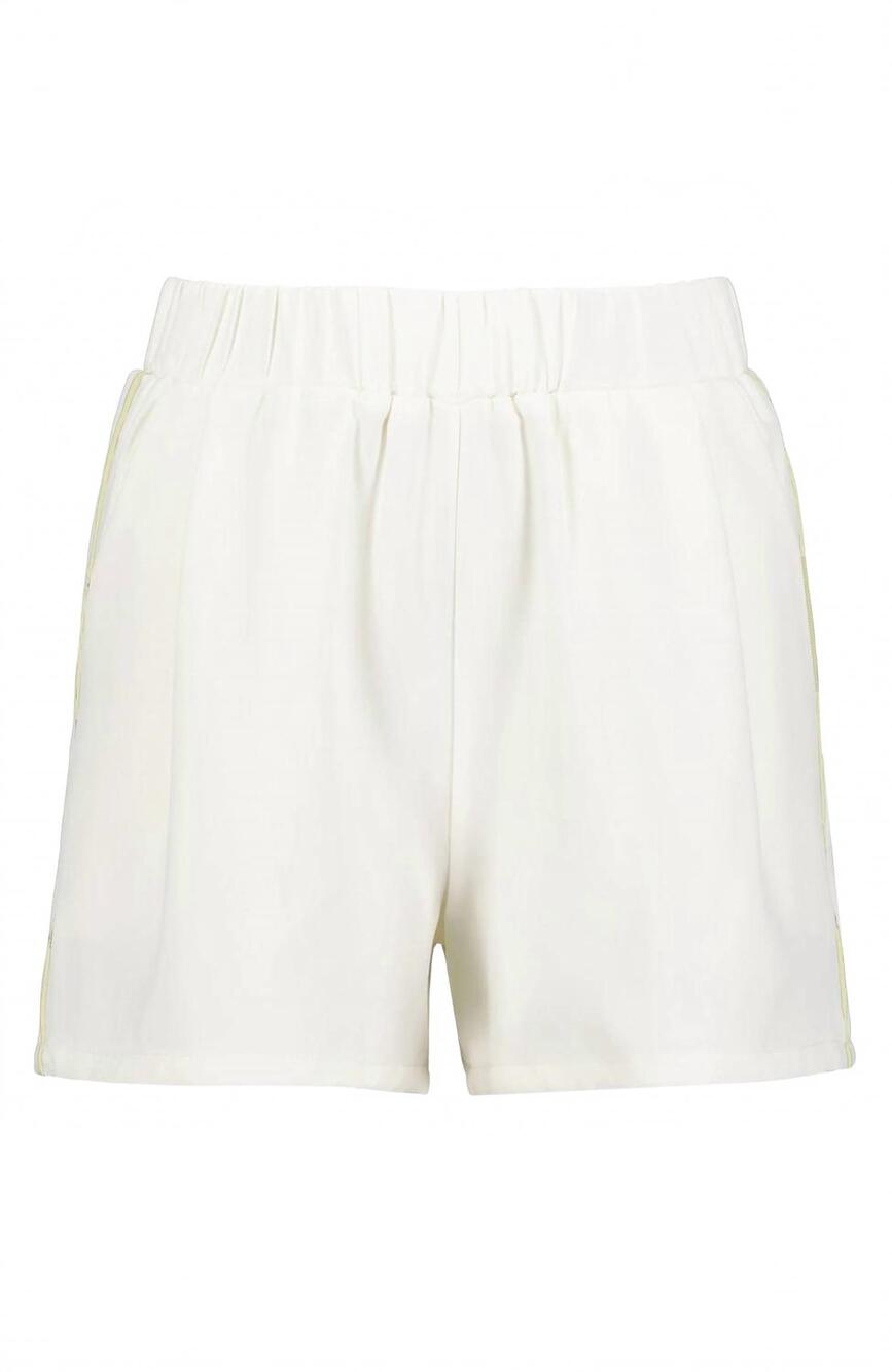NEW BISHOP + YOUNG women's side piping short in white